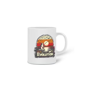 Nome do produto CANECA PERSONALIZADA CRIATIVA EM CERÂMICA, 325ML C/02 LADOS, CAT EVOLUTION