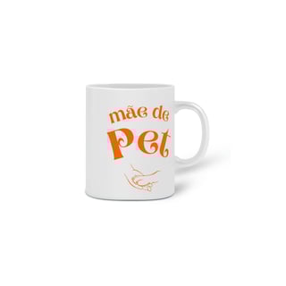 Nome do produto  CANECA PERSONALIZADA CRIATIVA EM CERÂMICA, 325ML C/02 LADOS, MÃE DE PET