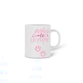 Nome do produto  CANECA PERSONALIZADA CRIATIVA EM CERÂMICA, 325ML C/02 LADOS, PET MÃE DO CORAÇÃO