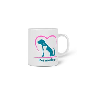 Nome do produto  CANECA PERSONALIZADA CRIATIVA EM CERÂMICA, 325ML C/02 LADOS, PET MOTHER