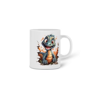 Nome do produto  CANECA PERSONALIZADA CRIATIVA EM CERÂMICA, 325ML C/02LADOS, BABY DRAGON