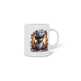 Nome do produto  CANECA PERSONALIZADA CRIATIVA EM CERÂMICA, 325ML C/02LADOS, BABY DRAGON