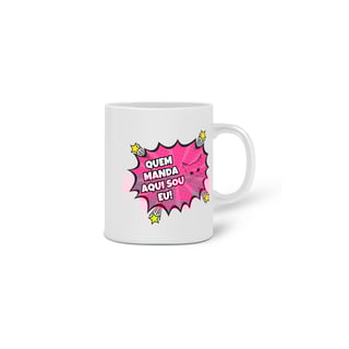 Nome do produto CANECA PERSONALIZADA CRIATIVA EM CERÂMICA, 325ML C/02 LADOS, COMICS CAT FRASES