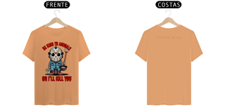 CAMISETA T-SHIRT ESTONADA DOG F/V, JASON BE KIND SEXTA FEIRA 13