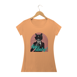 Nome do produto CAMISETA, BABY LONG ESTONANDA CAT, SPY ME BABY
