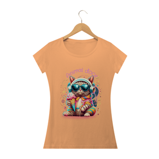 Nome do produto CAMISETA BABY LONG ESTONADA CAT, TA RUIM 