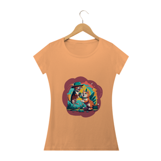 Nome do produto CAMISETA BABY LONG ESTONADA, PETS BEST FRIENDS
