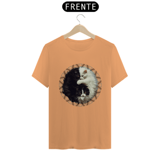 Nome do produto CAMISETA T-SHIRT ESTONADA, CAT YIN YANG