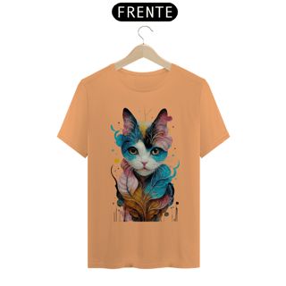 Nome do produto CAMISETA T-SHIRT ESTONADA, LEAF CAT