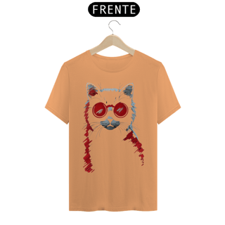 Nome do produto CAMISETA T-SHIRT ESTONADA, CAT TRAÇOS