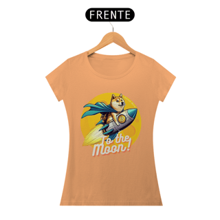 Nome do produto CAMISETA BABY LONG ESTONADA, BITCOIN TO THE MOON