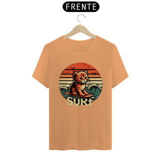 Nome do produto CAMISETA T-SHIRT ESTONADA, CAT SURF