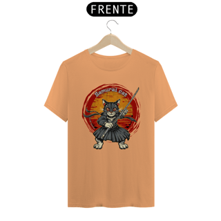 Nome do produto CAMISETA T-SHIRT ESTONADA, SAMURAI CAT