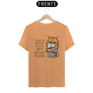 Nome do produto CAMISETA T-SHIRT ESTONADA, CAT COFFEE