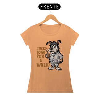 Nome do produto CAMISETA BABY LONG ESTONADA, DOG COFFEE