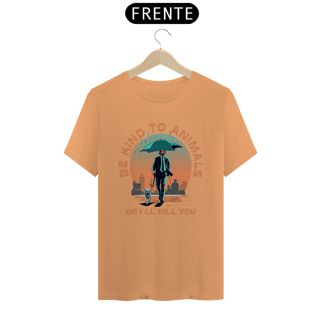 Nome do produto CAMISETA T-SHIRT ESTONADA DOG, LINHA FILME JOHN WICK BE KIND TO ANIMALS