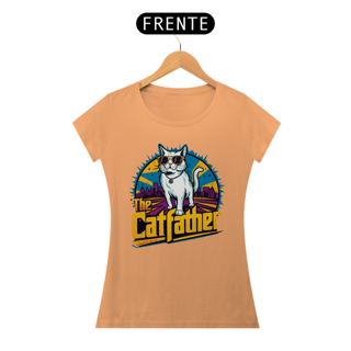 Nome do produto CAMISETA BABY LONG ESTONADA, THE CAT FATHER