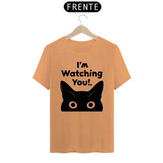 Nome do produto CAMISETA T-SHIRT, CAT I`M WATCHING YOU