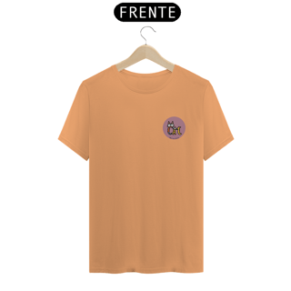 Nome do produto CAMISETA T-SHIRT ESTONADA, MINIMALISTA CAT LETRAS
