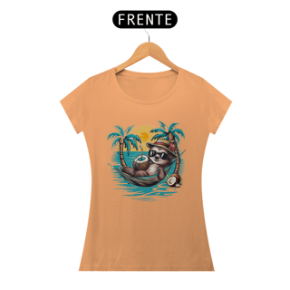 Nome do produto CAMISETA T-SHIRT ESTONADA, BICHO PREGUIÇA 