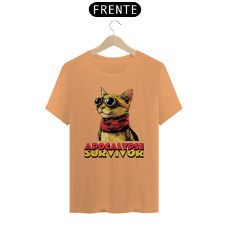 Nome do produto CAMISETA T-SHIRT ESTONADA, CAT APOCALYPSE