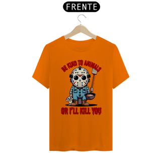 Nome do produto CAMISETA T-SHIRT QUALITY DOG, JASON BE KIND, SEXTA FEIRA 13