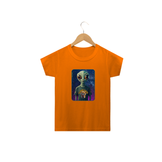 Nome do produto CAMISETA CLASSIC INFANTIL, ET I LOVE CATS-2 A 14 ANOS