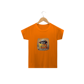 Nome do produto CAMISETA CLASSIC INFANTIL, DOG CHEETOS IMPOSSIVEL TER SO UM-2  A 14 ANOS
