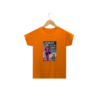 Nome do produto CAMISETA CLASSIC INFANTIL, DOG JOKER - 2 HA 14 ANOS