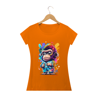 Nome do produto CAMISETA BABY LONG QUALITY, KING MONKEY