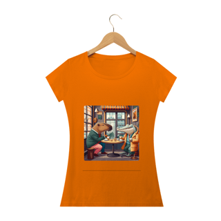 Nome do produto CAMISETA BABY LONG QUALITY,  FRIENDS 