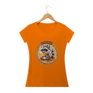 Nome do produto CAMISETA BABY LONG CLASSIC, RACOON