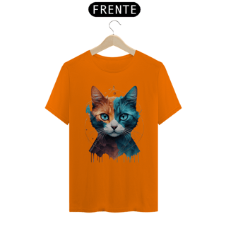 Nome do produto CAMISETA T-SHIRT QUALITY, COLORFUL CAT