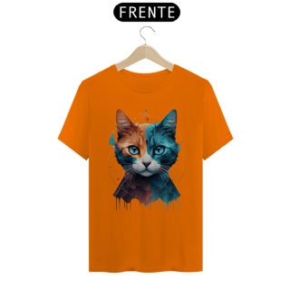 Nome do produto CAMISETA T-SHIRT CLASSIC, COLORFUL CAT 