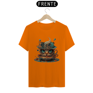 Nome do produto CAMISETA T-SHIRT CLASSIC, CAT IN THE CUP