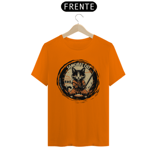 Nome do produto CAMISETA T-SHIRT CLASSIC, SAMURAI CAT