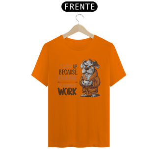 Nome do produto CAMISETA T-SHIRT CLASSIC, DOG COFFEE