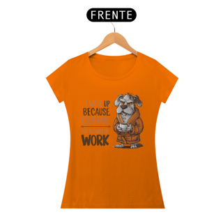 Nome do produto CAMISETA BABY LONG QUALITY, DOG COFFEE