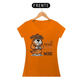 Nome do produto CAMISETA BABY LONG QUALITY, DOG COFFEE
