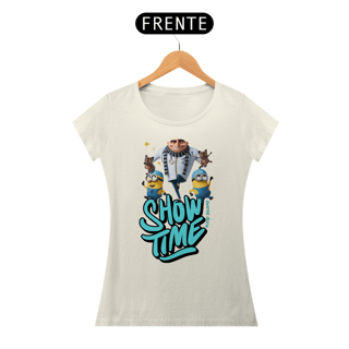 Nome do produto CAMISETA BABY LONG ALGOÃO PIMA CAT, MEU MALVADO FAVORITO SHOW TIME