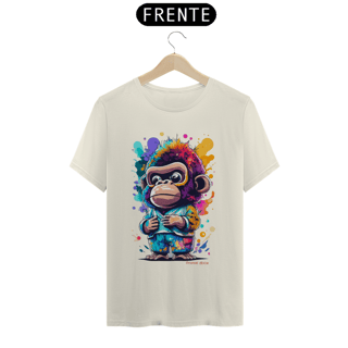 Nome do produto CAMISETA T-SHIRT ALGODÃO PIMA, KING MONKEY