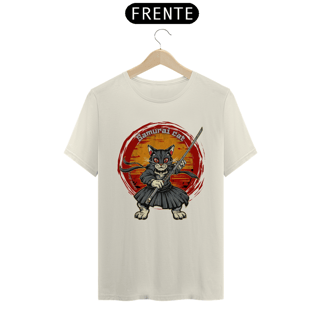 Nome do produto CAMISETA T-SHIRT PIMA, SAMURAI CAT