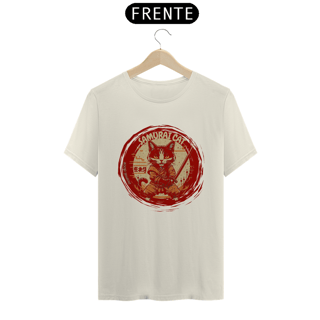 Nome do produto CAMISETA T-SHIRT PIMA, SAMURAI CAT