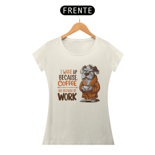 Nome do produto CAMISETA BABY LONG PIMA, DOG COFFEE