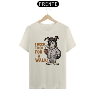 Nome do produto CAMISETA T-SHIRT PIMA, DOG COFFEE