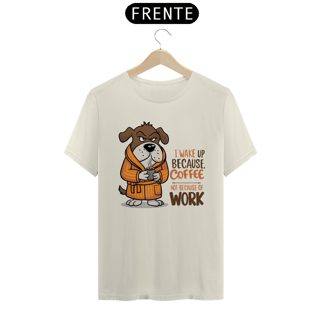 Nome do produto CAMISETA T-SHIRT PIMA, DOG COFFEE