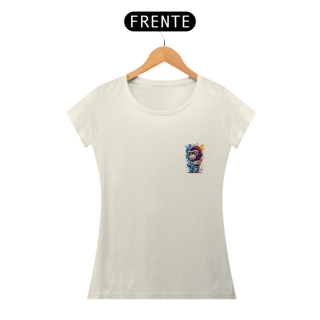 Nome do produto CAMISETA BABY LONG PIMA, MINIMALISTA KING MONKEY