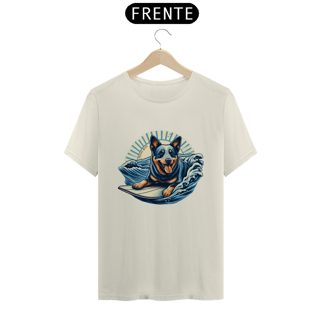 CAMISETA T-SHIRT PIMA, DOG SURF BLUE HEELER