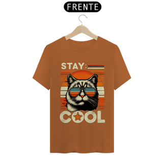 Nome do produto CAMISETA T-SHIRT ALGODÃO PIMA CAT, STAY COOL