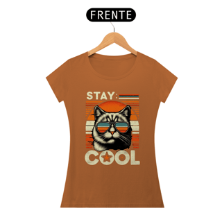 Nome do produto CAMISETA BABY LONG ALGODÃO PIMA CAT, STAY COOL 